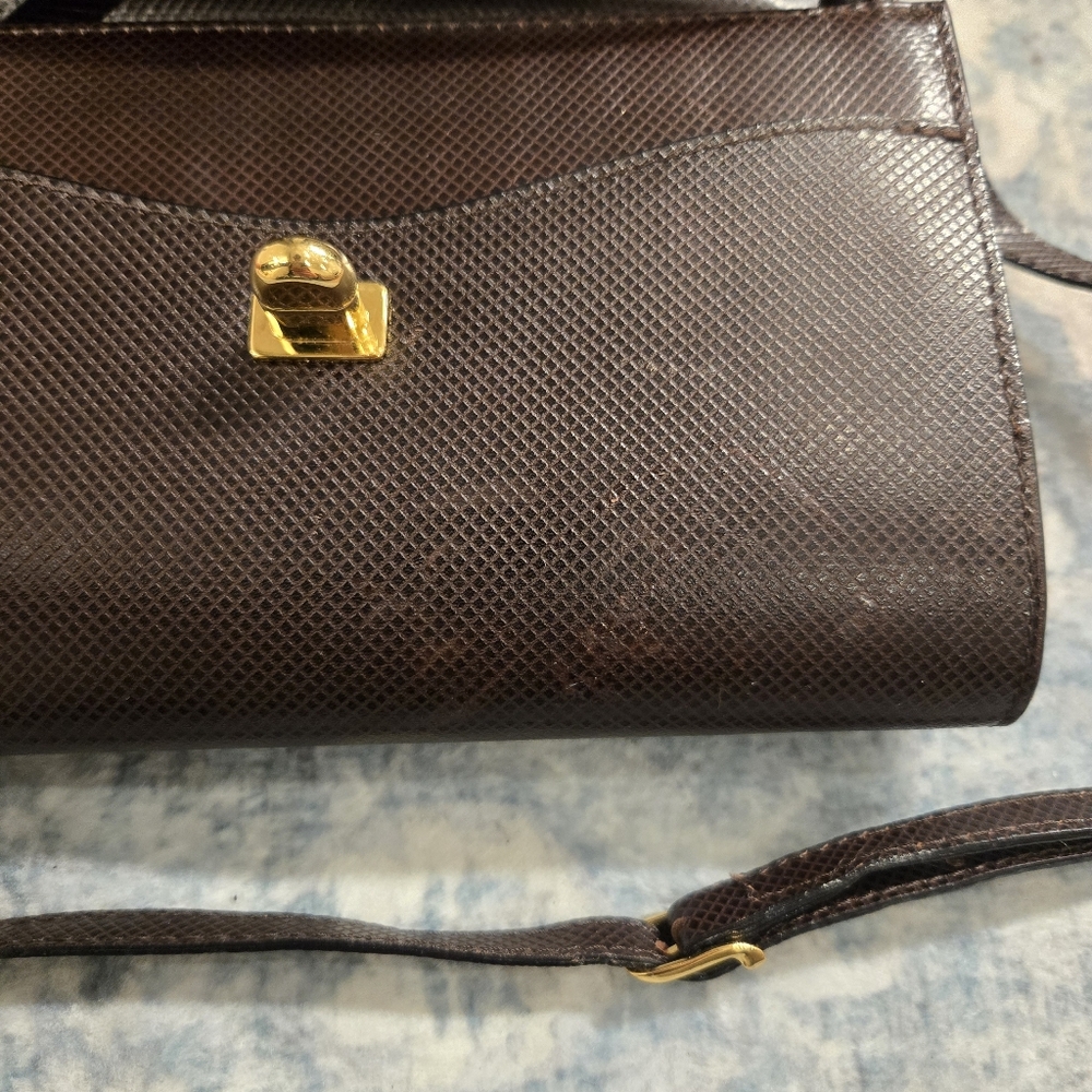 Vintage Bottega Veneta Leather Shoulder Bag - Picture 11 of 15